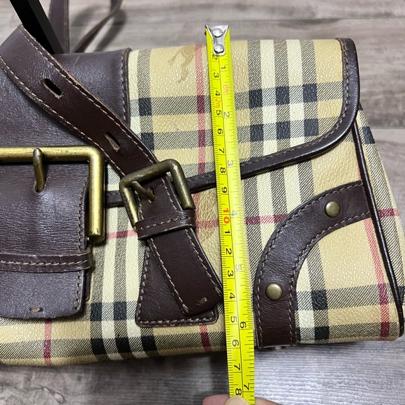Burberry Rare and Vintage Haymarket Check Shoulder Bag - Picture 11 of 11